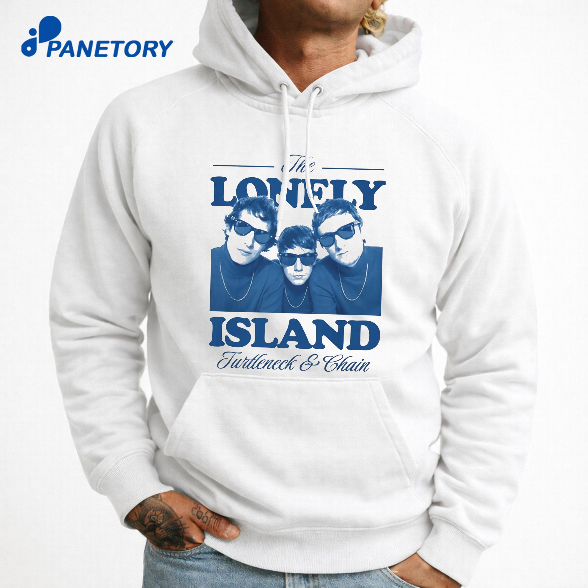 The Lonely Island Turtleneck &Amp; Chain T-Shirt 7 The Lonely Island Turtleneck & Chain T-Shirt 3