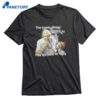 The Lonely Stoner Seems To Free His Mind At Night T-shirt 1