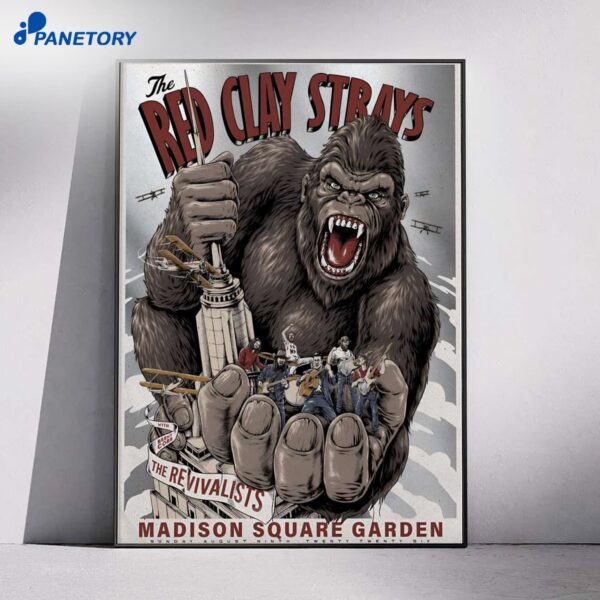 The Red Clay Strays New York NY Aug 9 2026 Poster