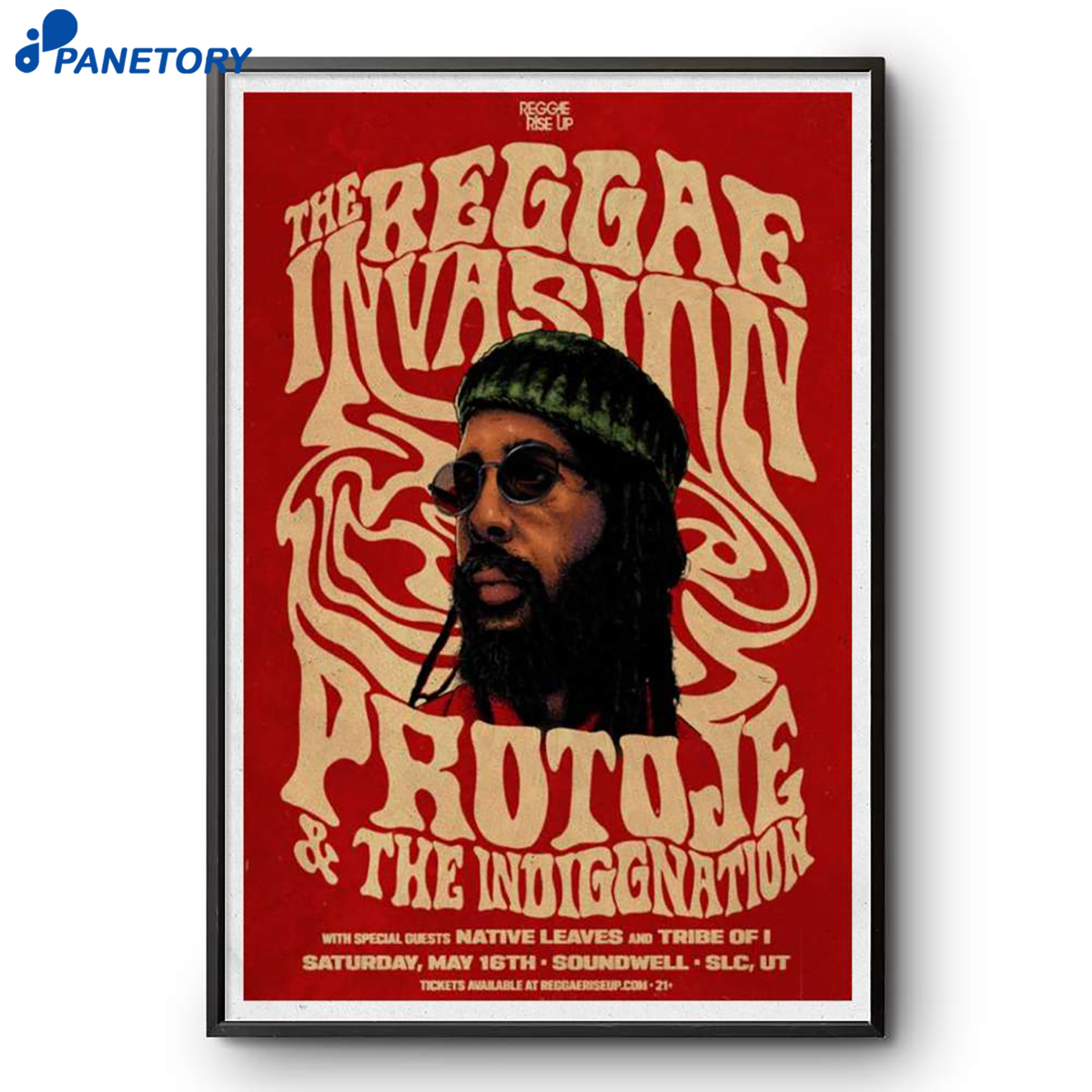 The Reggae Invasion Protoje And The Indiggnation Salt Lake City May 16 2026 Poster 2 The Reggae Invasion Protoje And The Indiggnation Salt Lake City May 16 2026 Poster