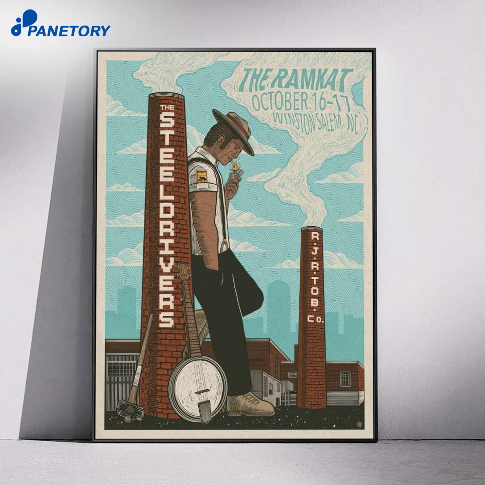 The Steeldrivers Winston Salem The Ramkat Oct 16-17 2026 Pos… 4 The Steeldrivers Winston Salem The Ramkat Oct 16-17 2026 Poster 1