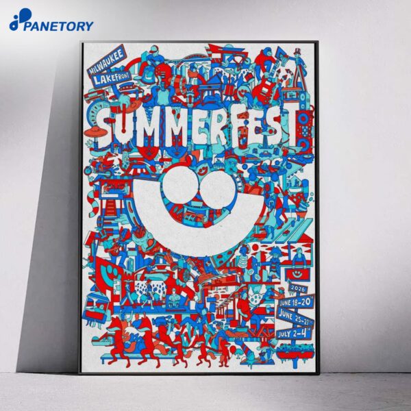 The Summerfest 2026 Poster