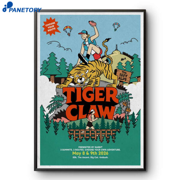 Tiger Mountain The Ascent May 8 - 9 2026 Poster
