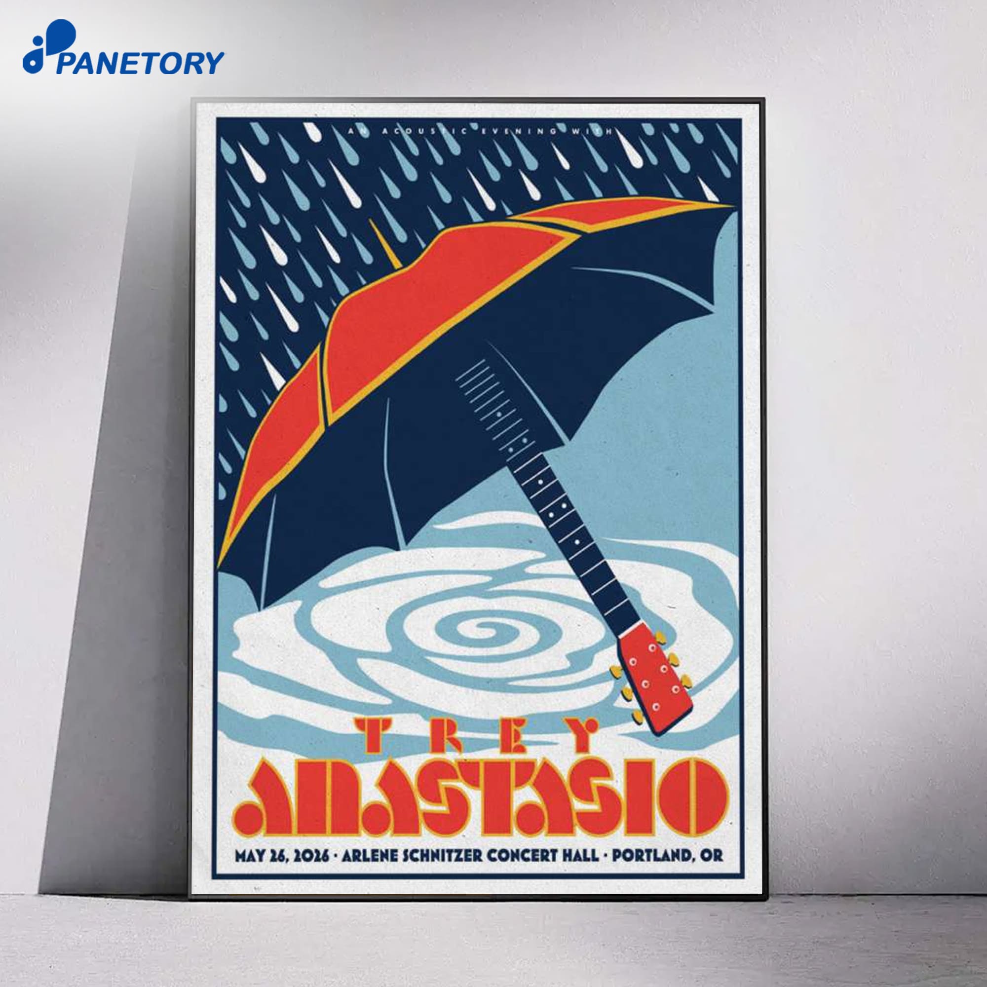 Trey Anastasio Band Tour Portland Or May 26 2026 Poster 4 Trey Anastasio Band Tour Portland Or May 26 2026 Poster 1