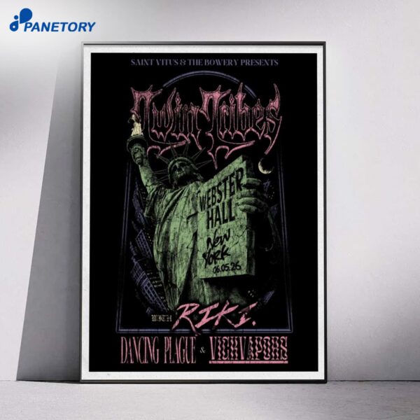 Twin Tribes Webster Hall New York NY Jun 5 2026 Poster