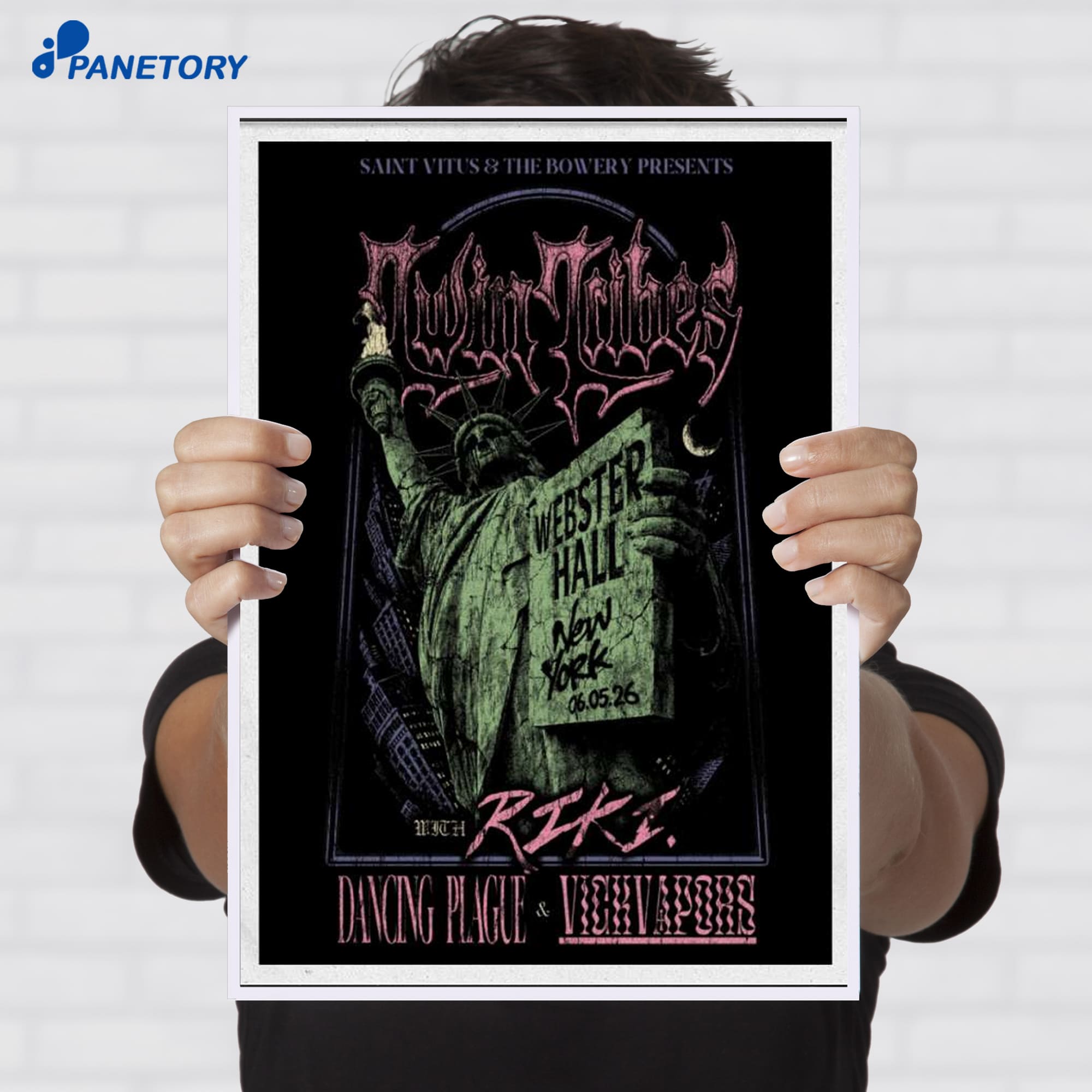 Twin Tribes Webster Hall New York Ny Jun 5 2026 Poster Twin Tribes Webster Hall New York Ny Jun 5 2026 Poster