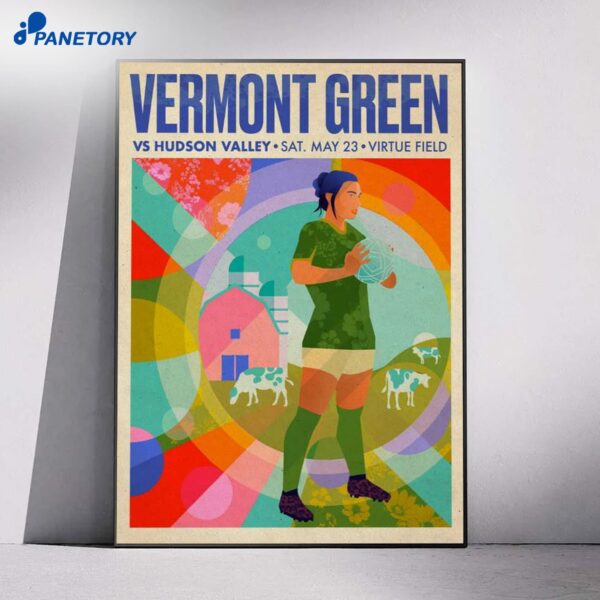 Vermont Green Fc Vs Hudson Valley Virtue Field May 23 2026 Poster