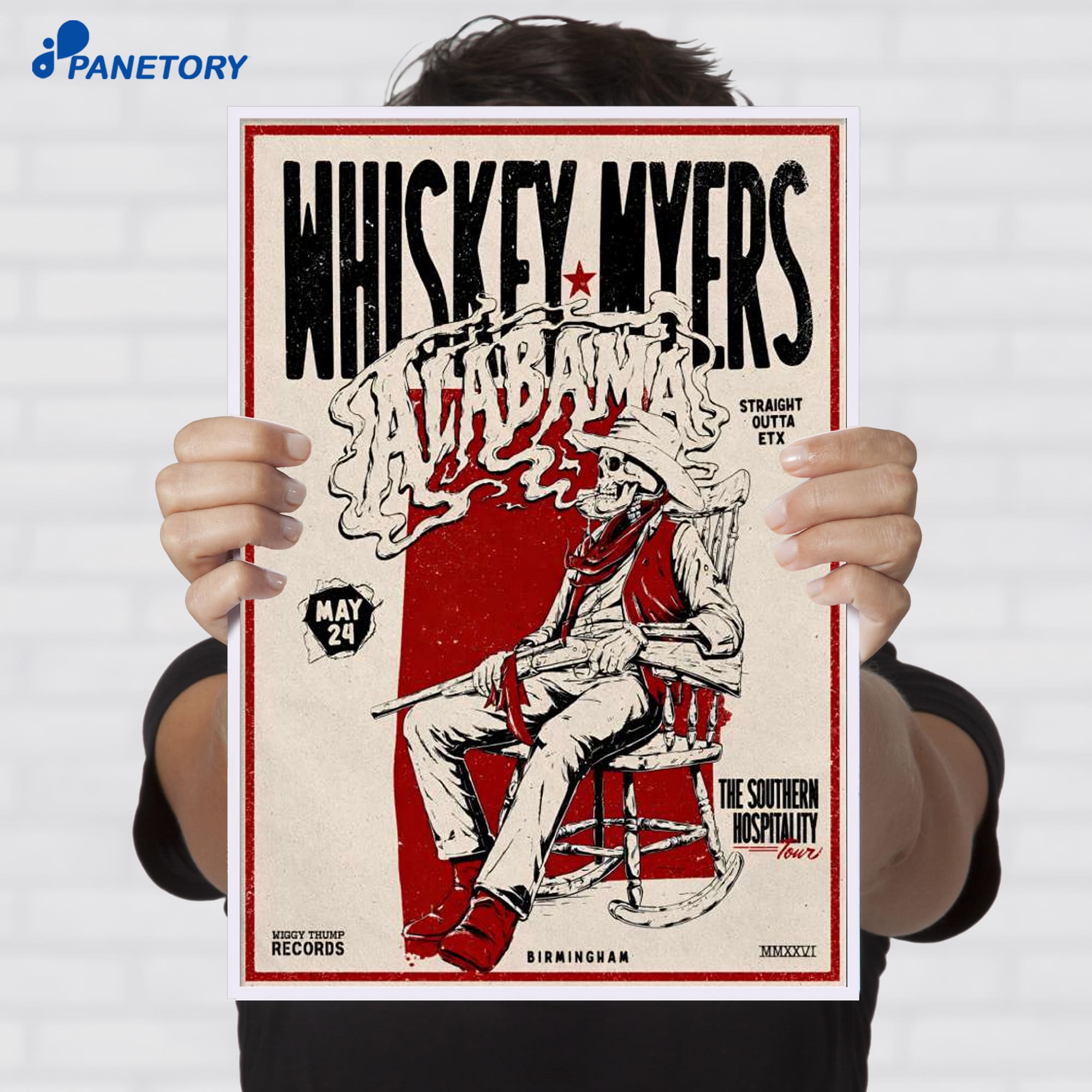 Whiskey Myers Birmingham Al May 24 2026 Poster Whiskey Myers Birmingham Al May 24 2026 Poster