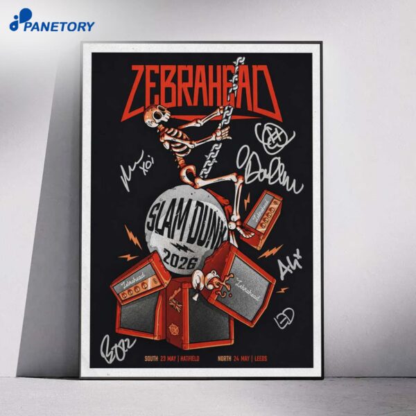 Zebrahead Slam Dunk Tour Hatfield Park Slam Dunk Hatfield Park Hatfield UK May 23 2026 Poster