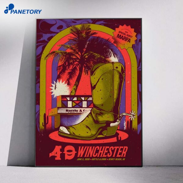 49 Winchester Bottle And Cork Dewey Beach De Jun 5 2026 Poster