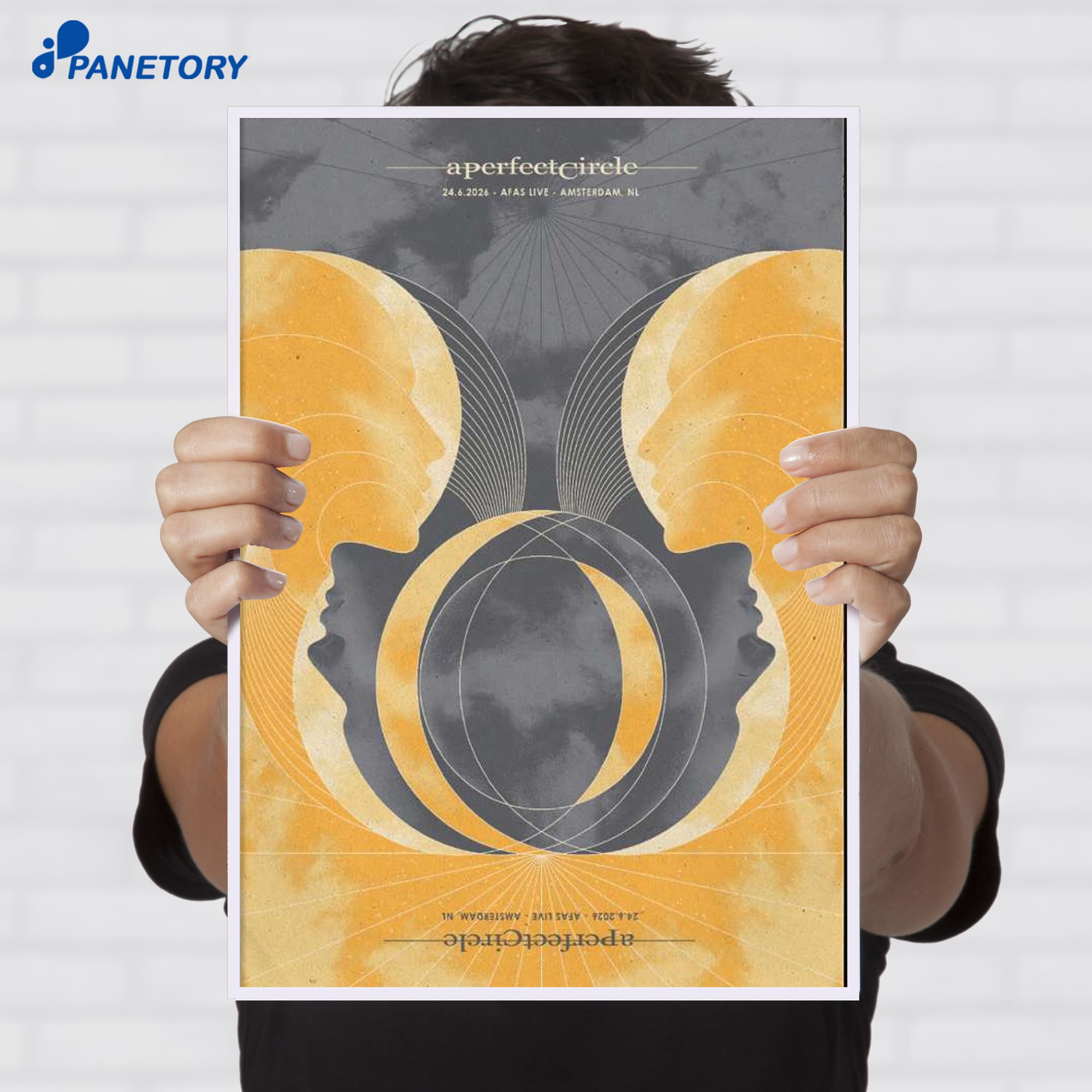 A Perfect Circle Amsterdam Netherlands Tour Jun 24 2026 Poster A Perfect Circle Amsterdam Netherlands Tour Jun 24 2026 Poster