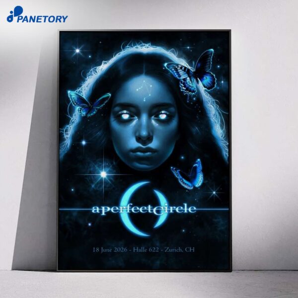 A Perfect Circle Halle 622 Zurich Eventhalle Jun 18 2026 Poster