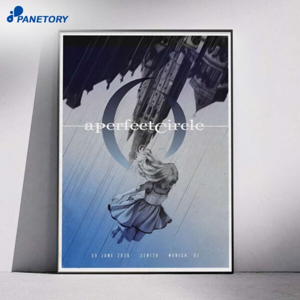 A Perfect Circle Munich De Tour Jun 9 2026 Poster