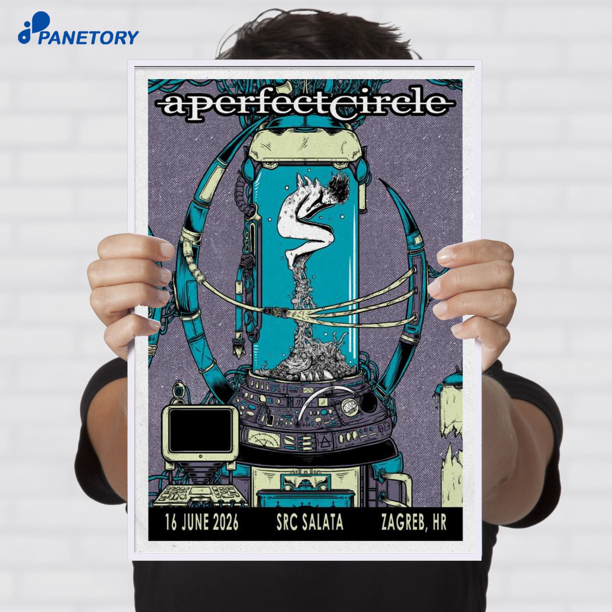 A Perfect Circle Zagreb Jun 16 2026 Poster A Perfect Circle Zagreb Jun 16 2026 Poster