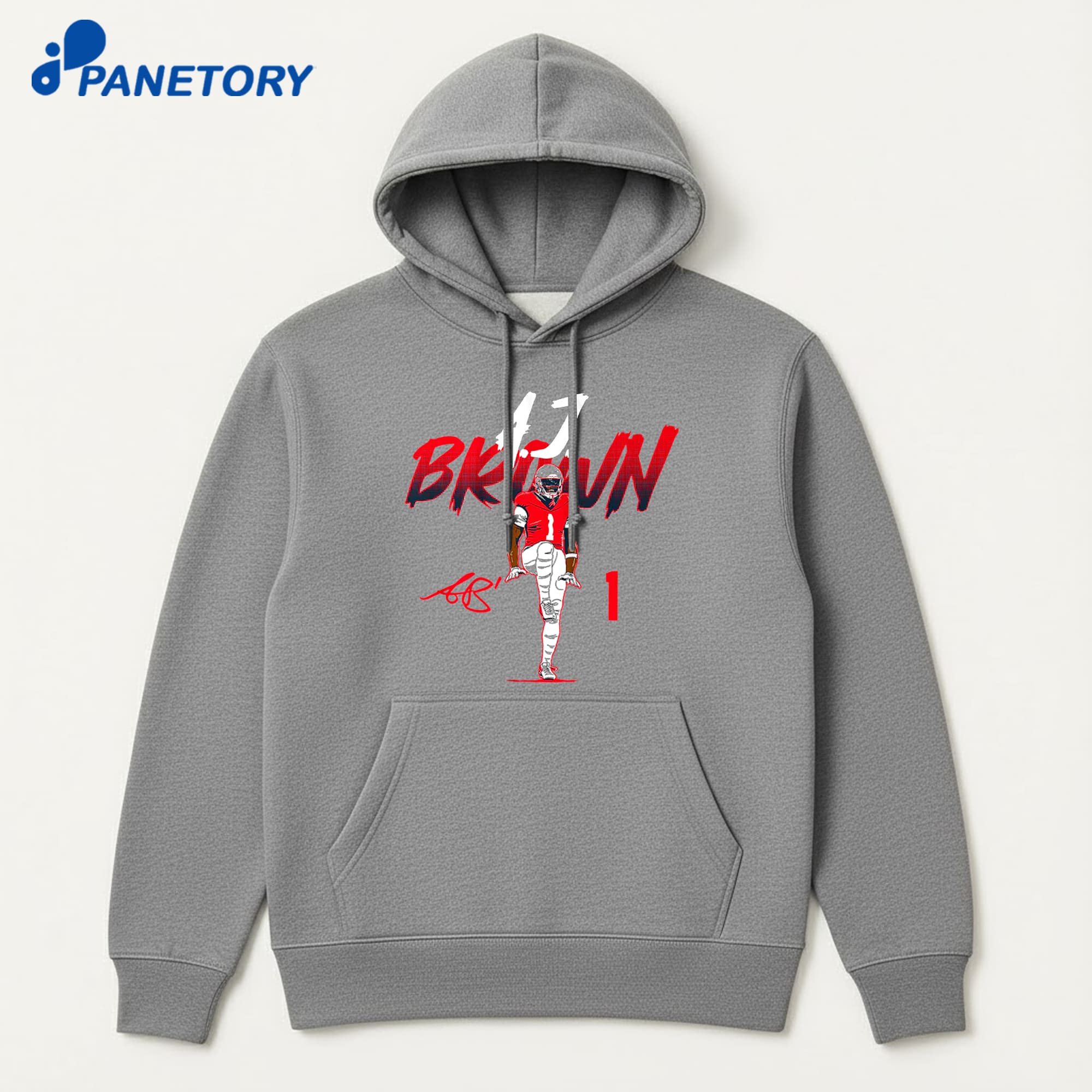A.j. Brown Name Number Pose T-Shirt 7 A.j. Brown Name Number Pose T-Shirt 3