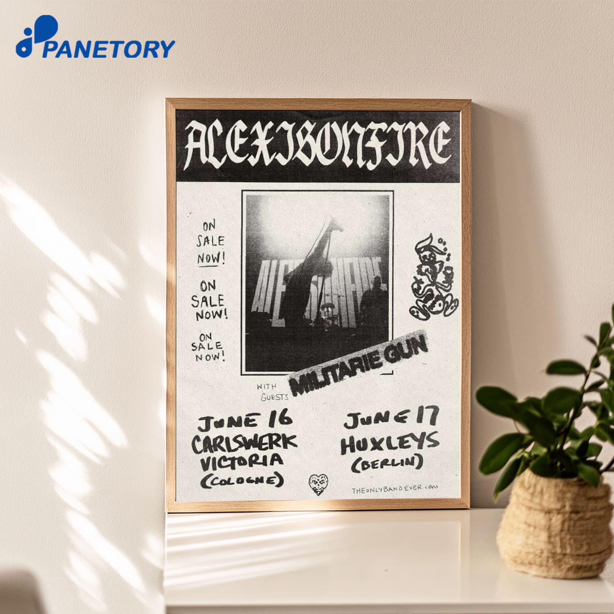 Alexisonfire Berlin Germany Jun 17 2026 Poster Alexisonfire Berlin Germany Jun 17 2026 Poster