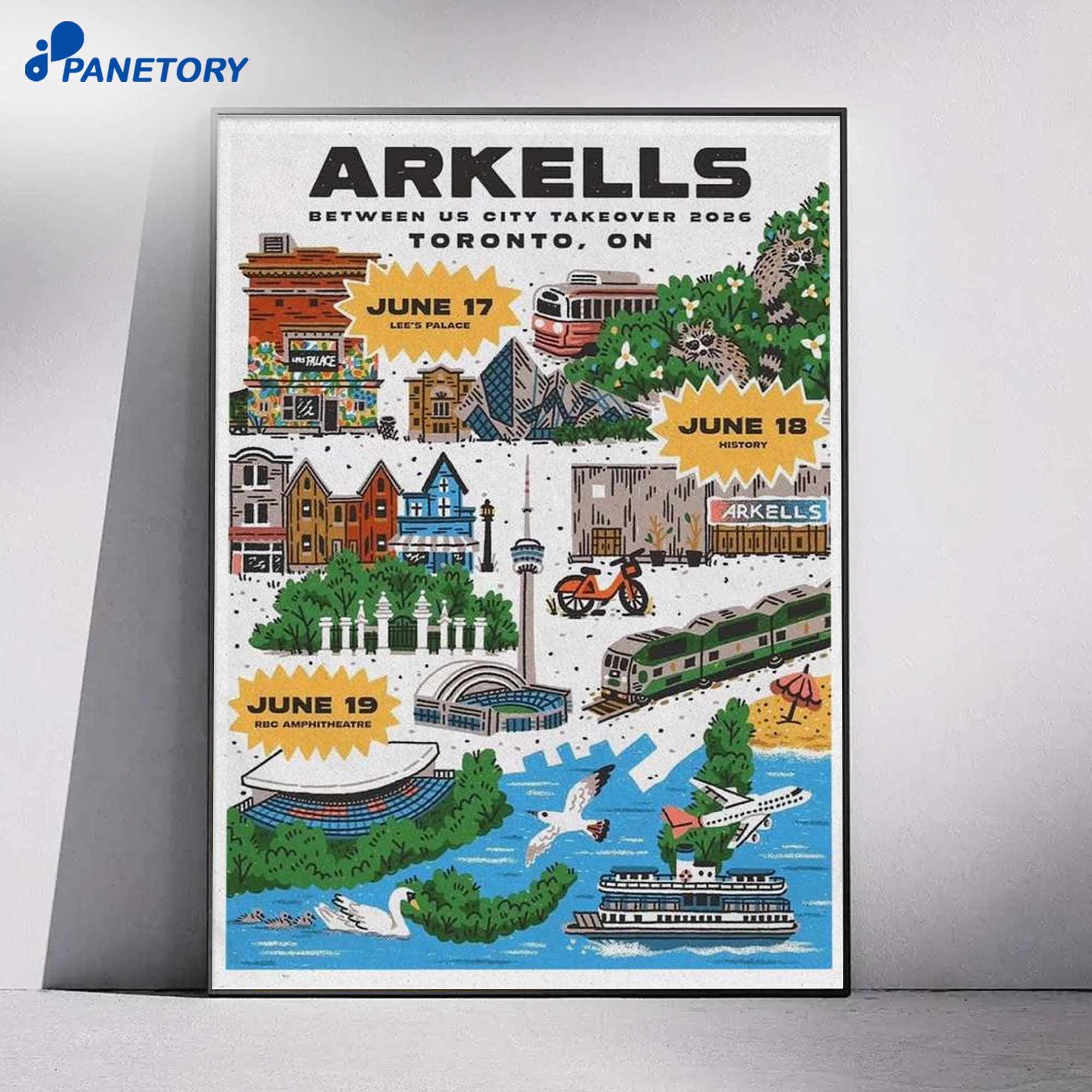 Arkells Toronto Jun 19 2026 Poster 4 Arkells Toronto Jun 19 2026 Poster 1