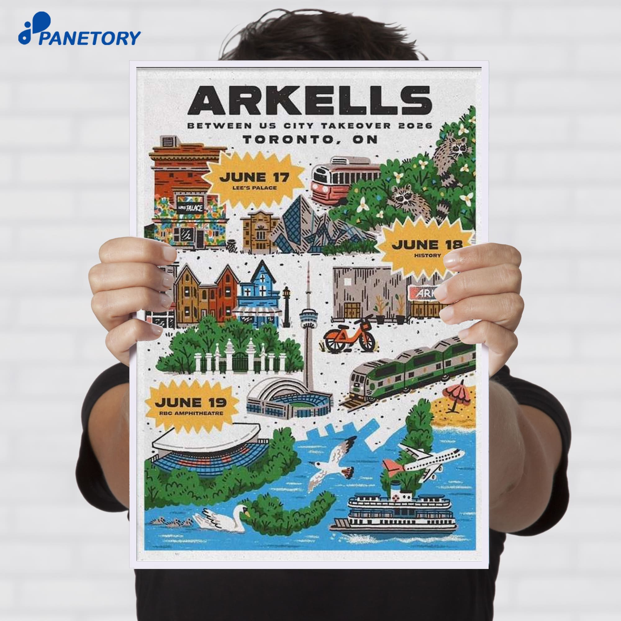 Arkells Toronto Jun 19 2026 Poster Arkells Toronto Jun 19 2026 Poster