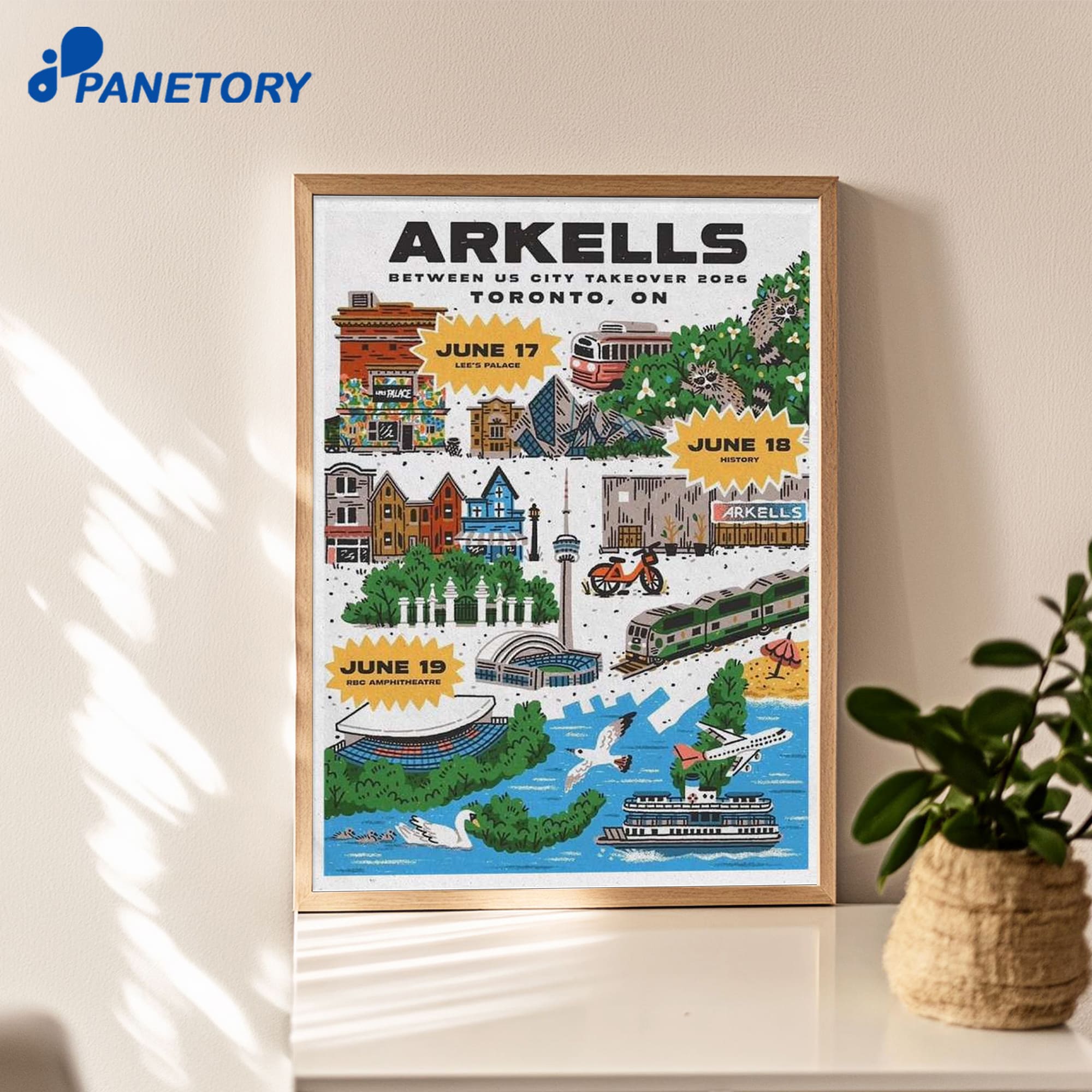 Arkells Toronto Jun 19 2026 Poster Arkells Toronto Jun 19 2026 Poster
