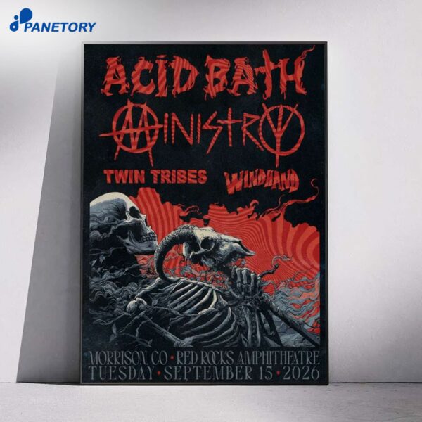 Aid Bath Red Rocks Sept 15 2026 Poster