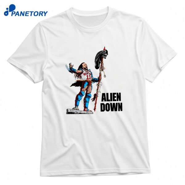 Alien Down T-Shirt