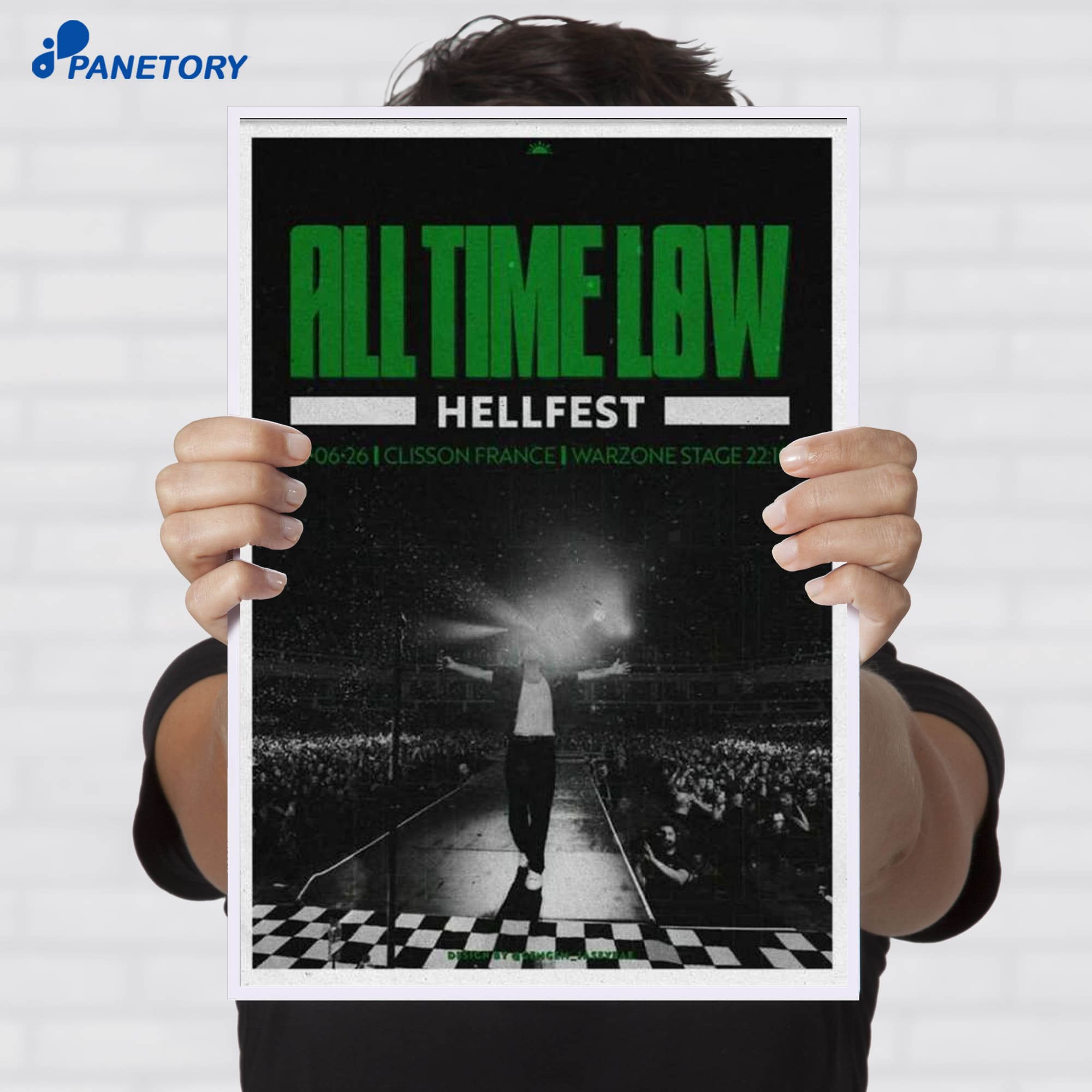 All Time Low Clisson France Jun 18 2026 Poster All Time Low Clisson France Jun 18 2026 Poster