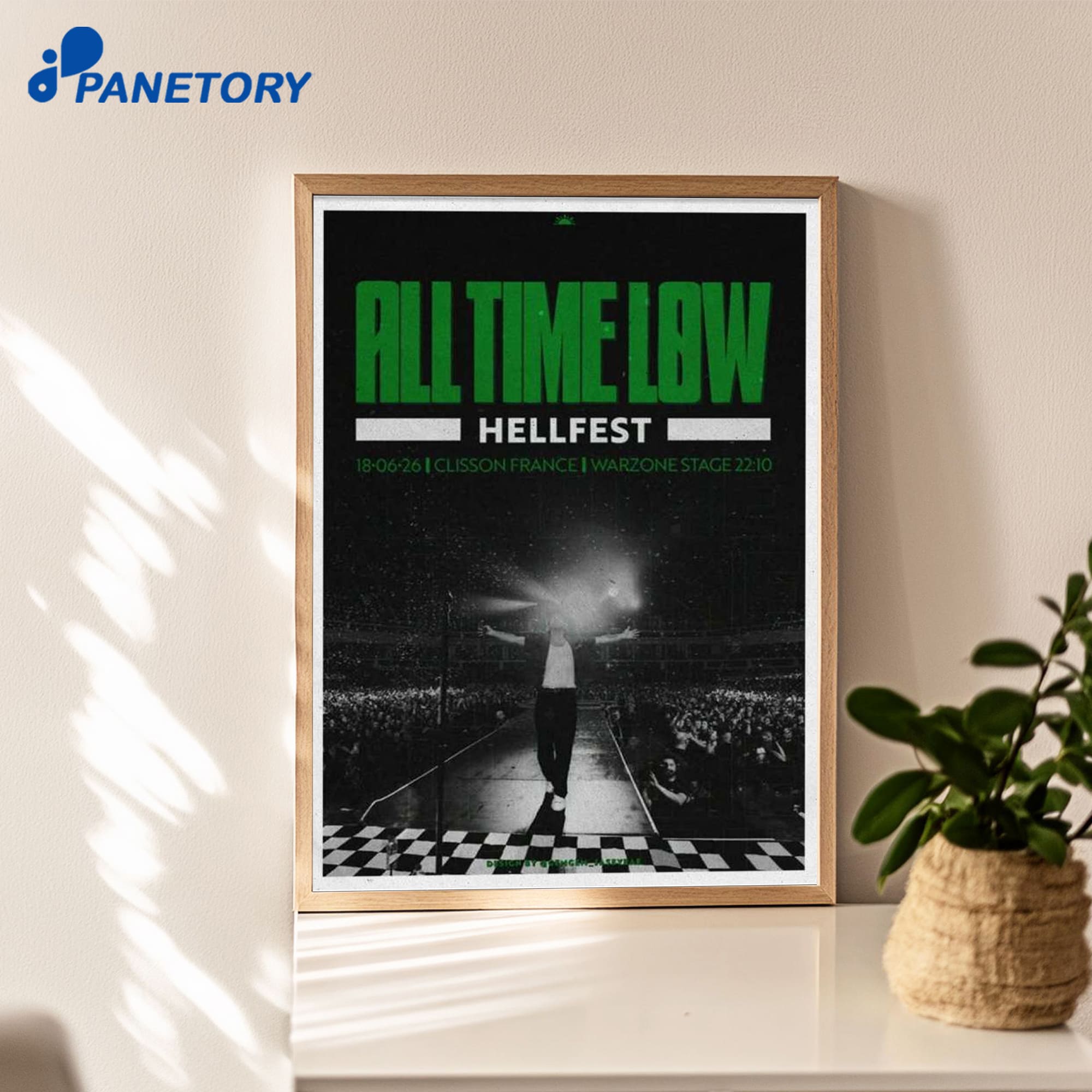All Time Low Clisson France Jun 18 2026 Poster All Time Low Clisson France Jun 18 2026 Poster