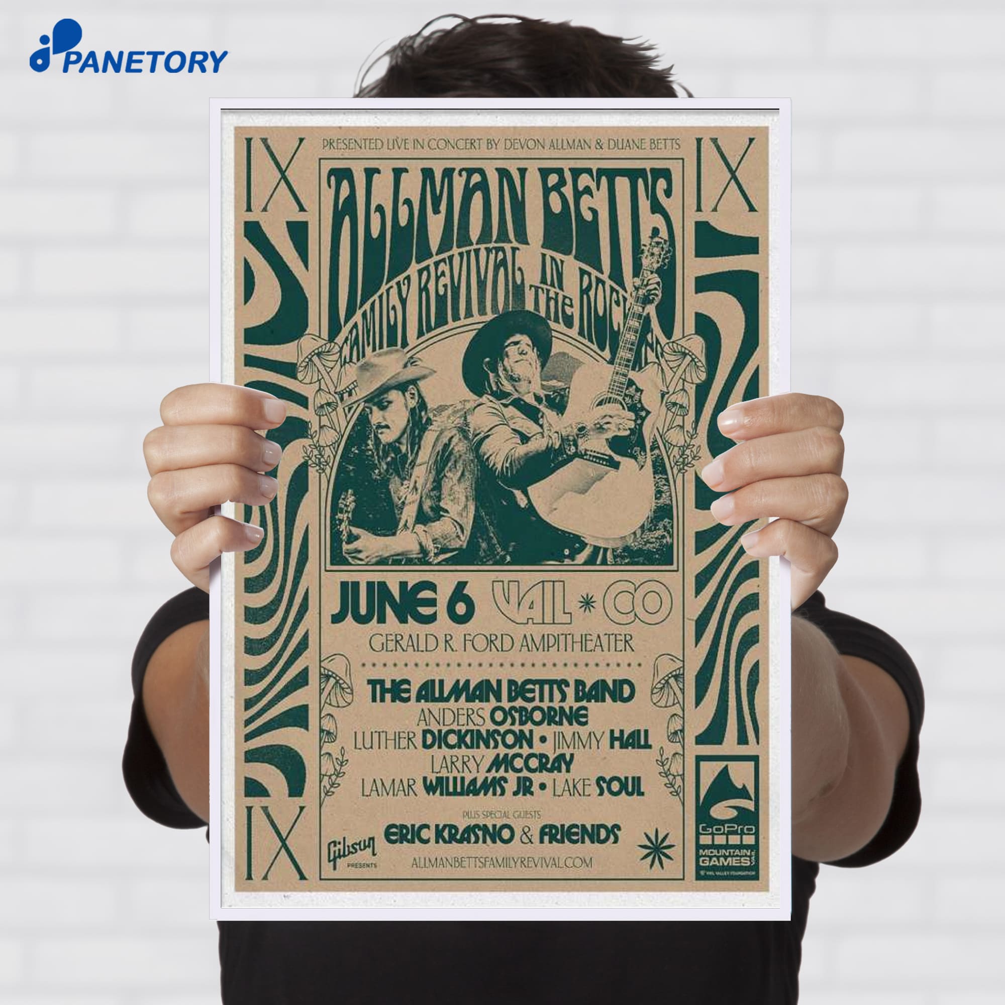 Allman Betts Family Revival Vail Co Jun 6 2026 Poster Allman Betts Family Revival Vail Co Jun 6 2026 Poster