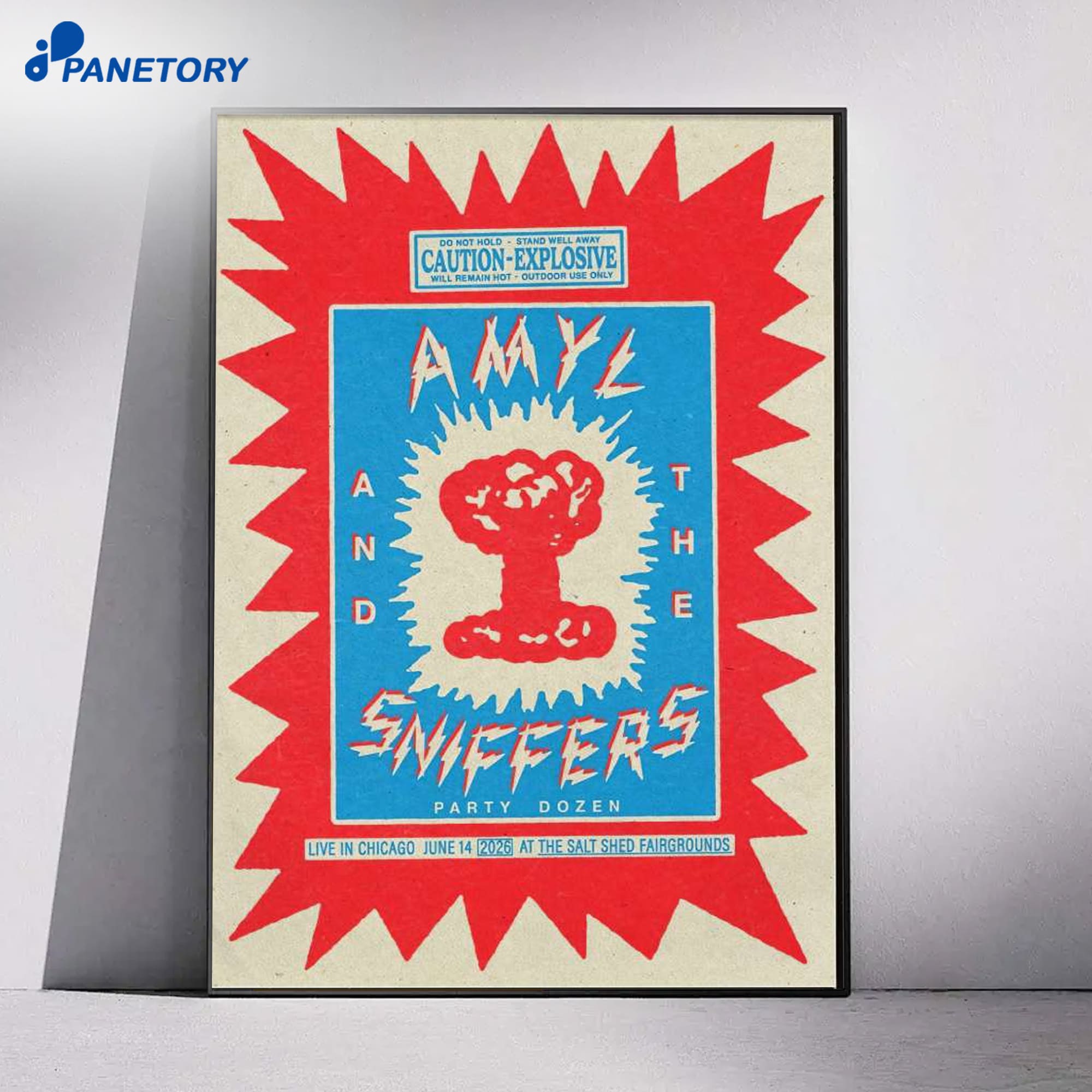 Amyl And The Sniffers Chicago The Salt Shed Jun 14 2026 Poster 4 Amyl And The Sniffers Chicago The Salt Shed Jun 14 2026 Poster 1