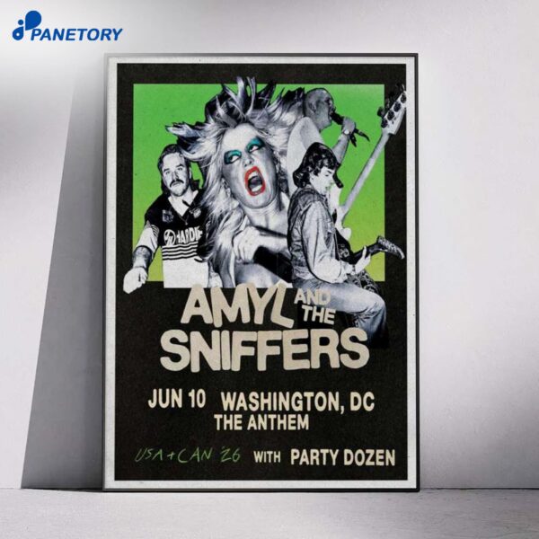 Amyl And The Sniffers The Anthem Jun 10 2026 Poster