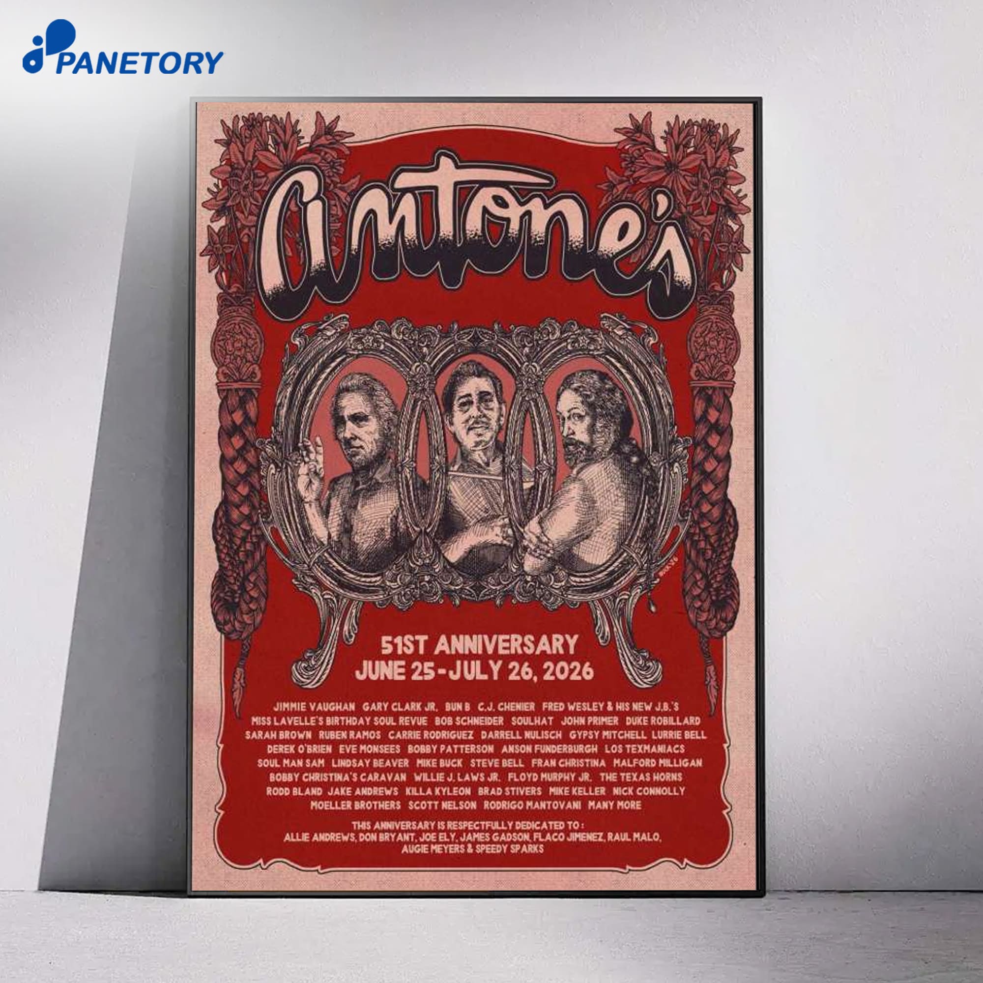 Antone'S 51St Anniversary 2026 Poster 4 Antone'S 51St Anniversary 2026 Poster 1