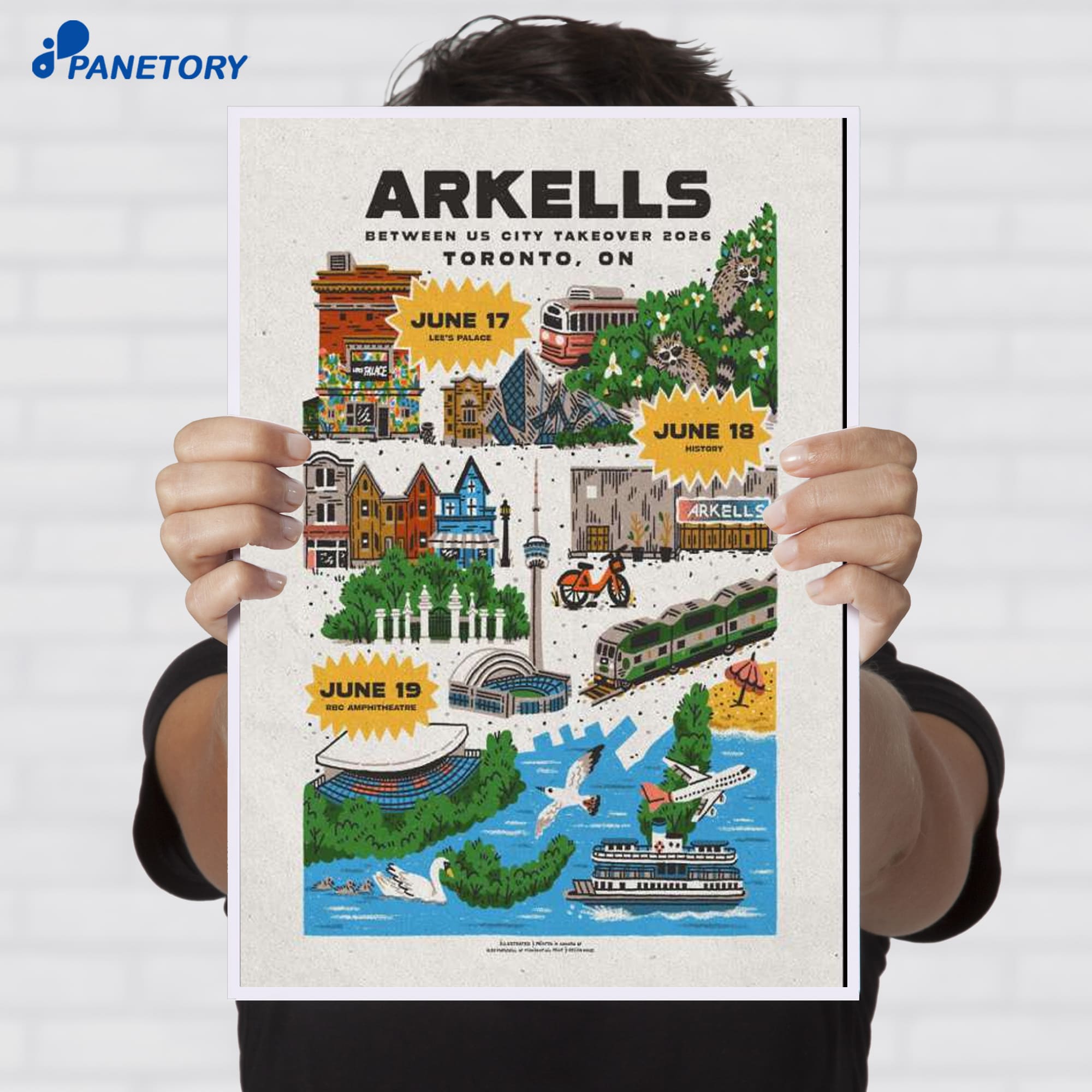 Arkells Tour 2026 Poster Arkells Tour 2026 Poster