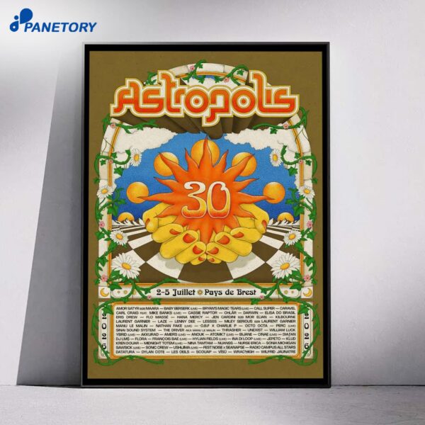 Astropolis Pays De Brest France Jul 2-5 2026 Poster