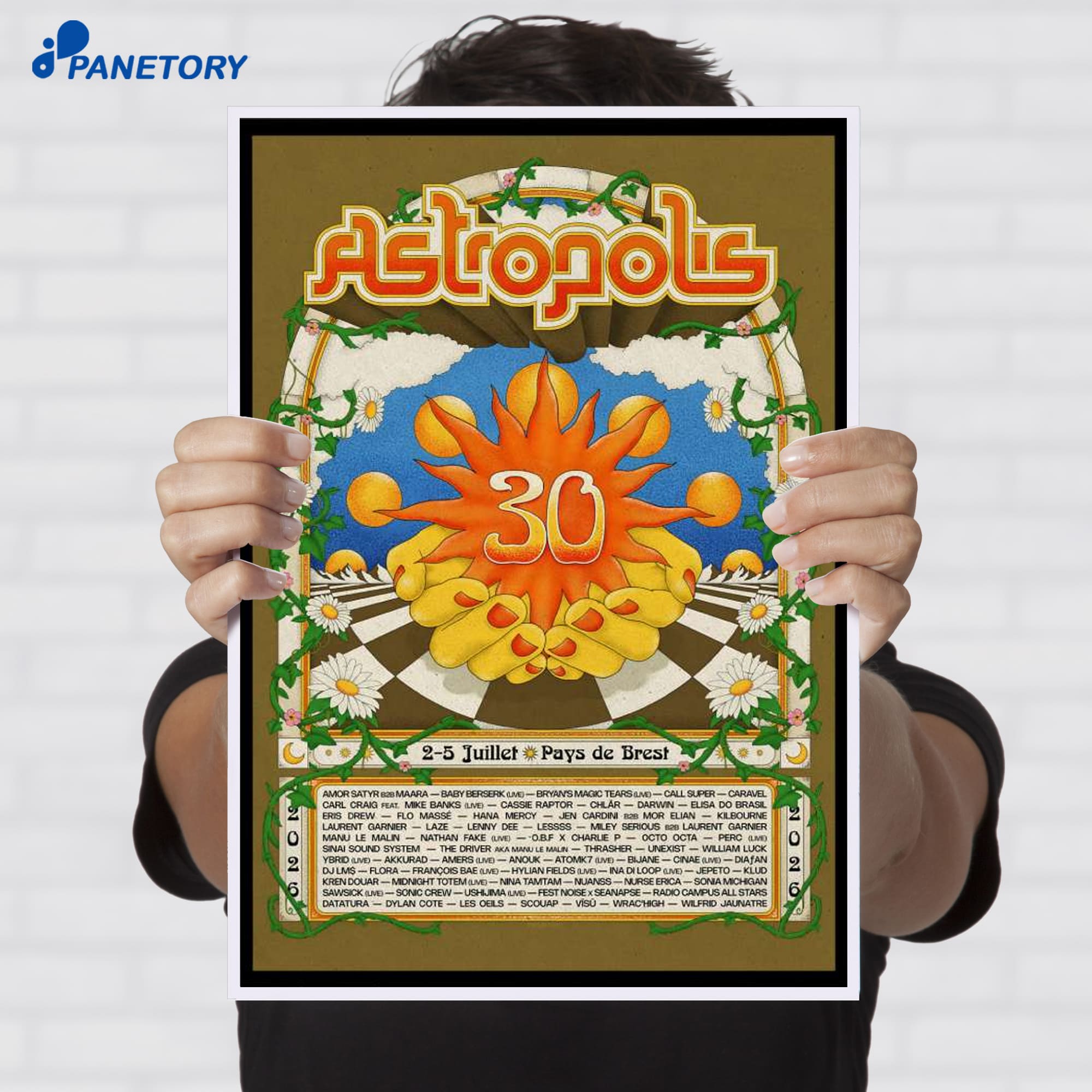 Astropolis Pays De Brest France Jul 2-5 2026 Poster Astropolis Pays De Brest France Jul 2-5 2026 Poster