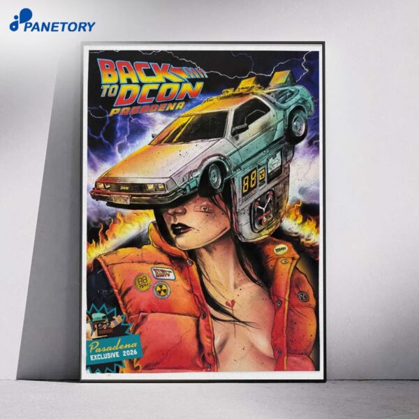 Back To DCon Pasadena Poster