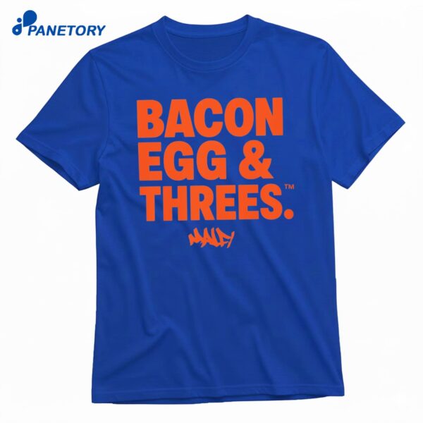 Bacon Egg And Threes T-Shirt