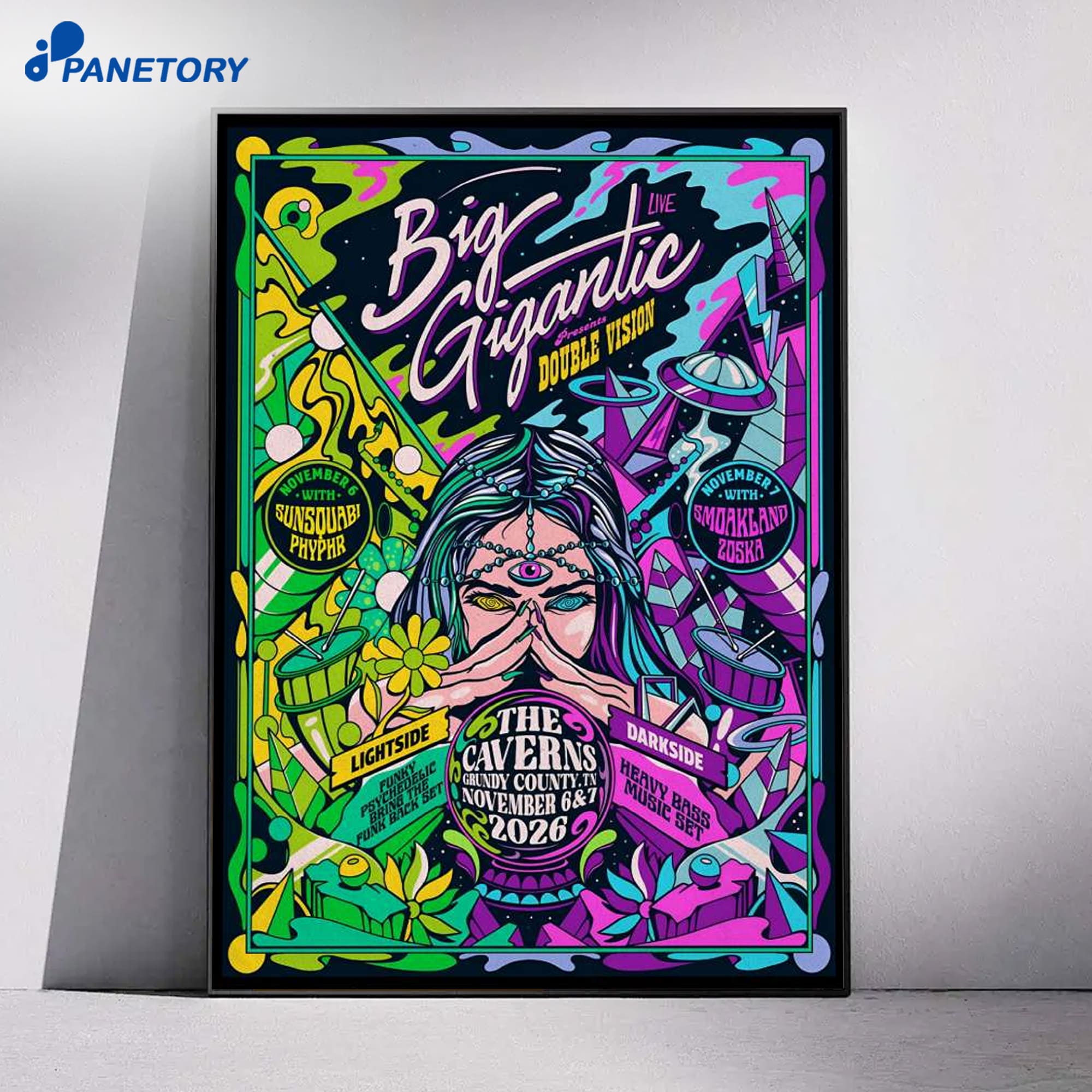 Big Gigantic The Caverns Pelham Tn Nov 6-7 2026 Poster 4 Big Gigantic The Caverns Pelham Tn Nov 6-7 2026 Poster 1