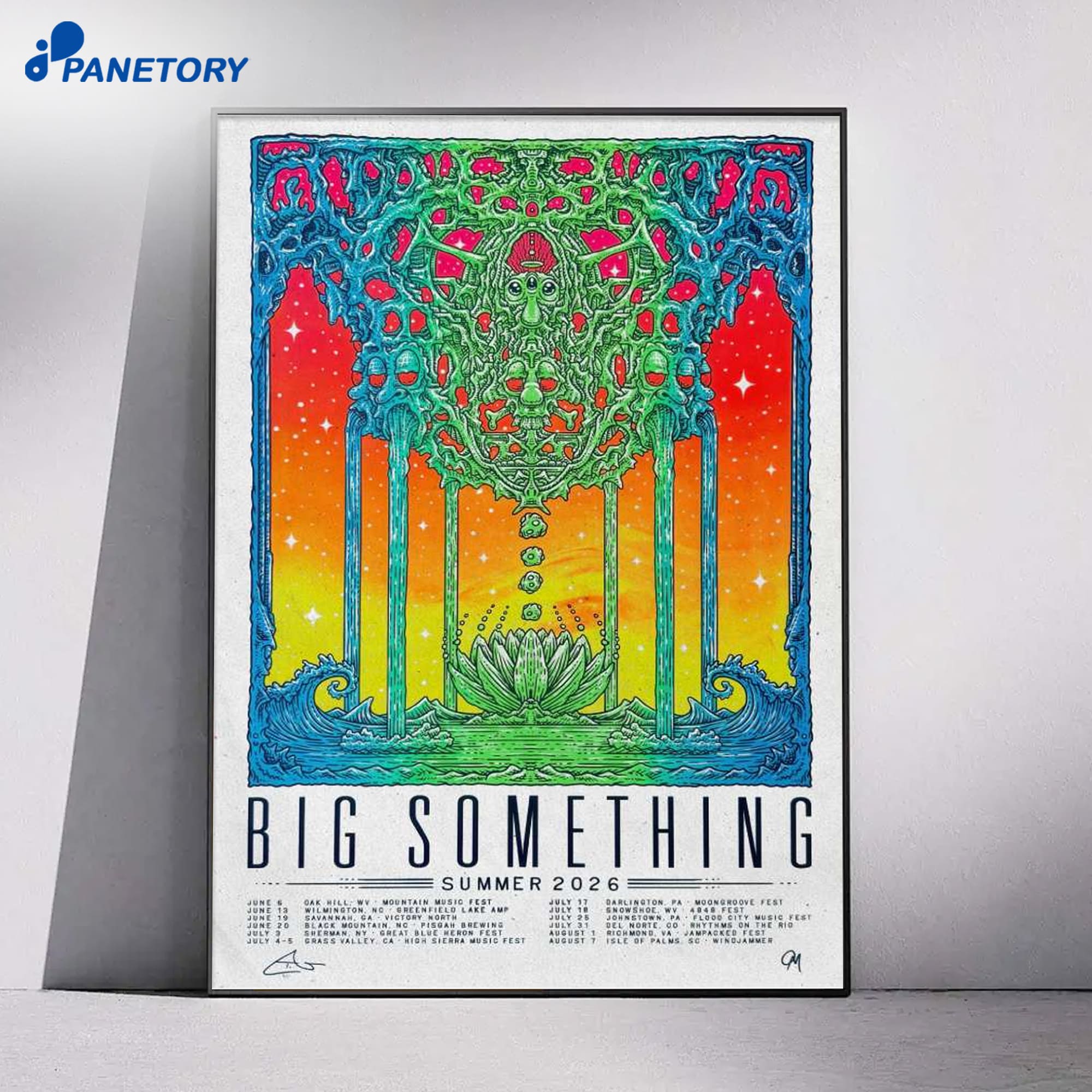 Big Something Tour 2026 Poster 4 Big Something Tour 2026 Poster 1