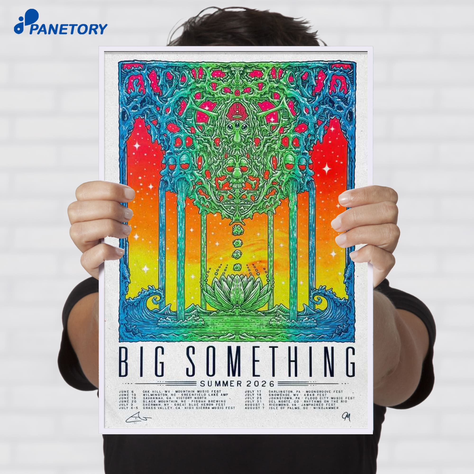 Big Something Tour 2026 Poster Big Something Tour 2026 Poster