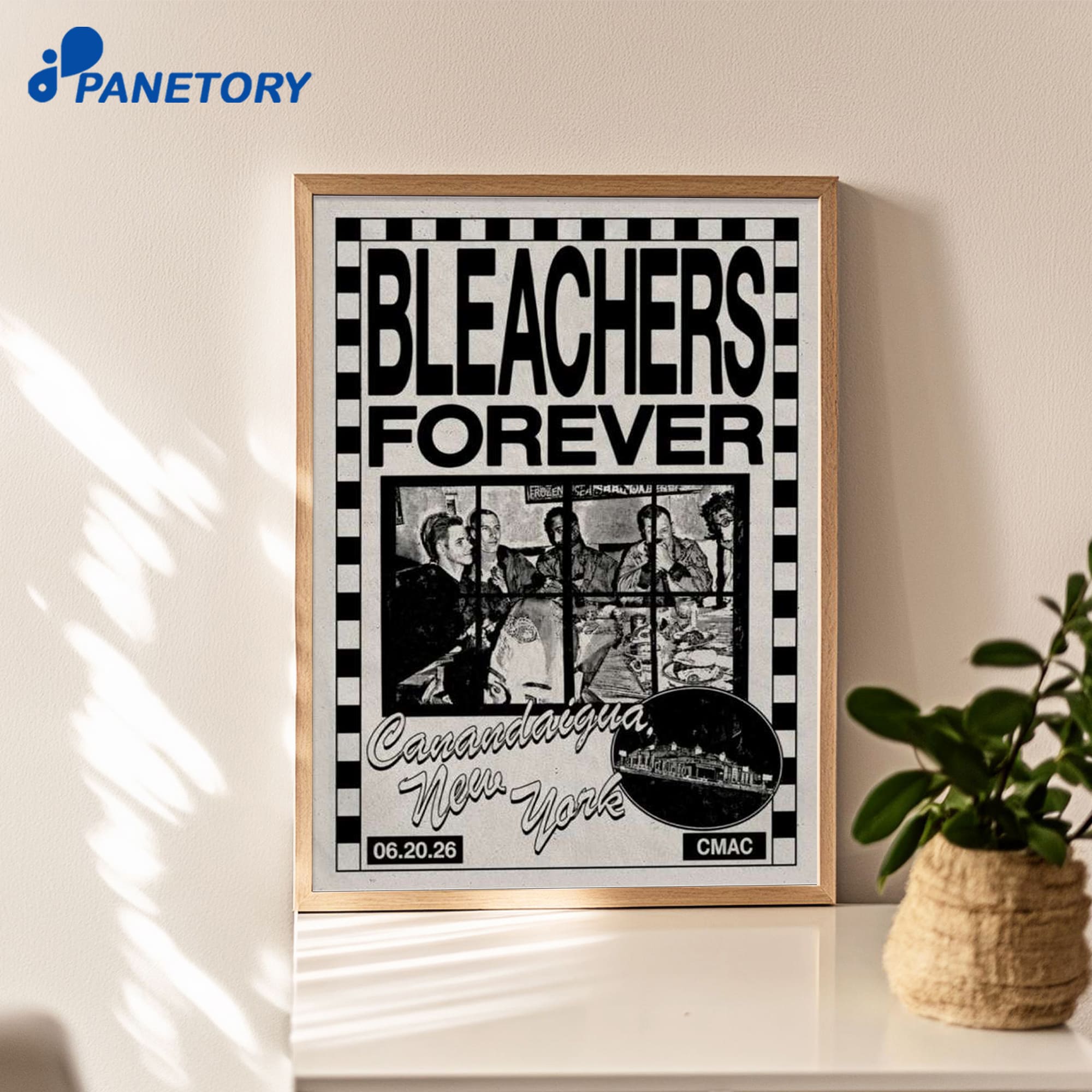 Bleachers Concert Forever Canandaigua New York Jun 20 2026 Poster Bleachers Concert Forever Canandaigua New York Jun 20 2026 Poster