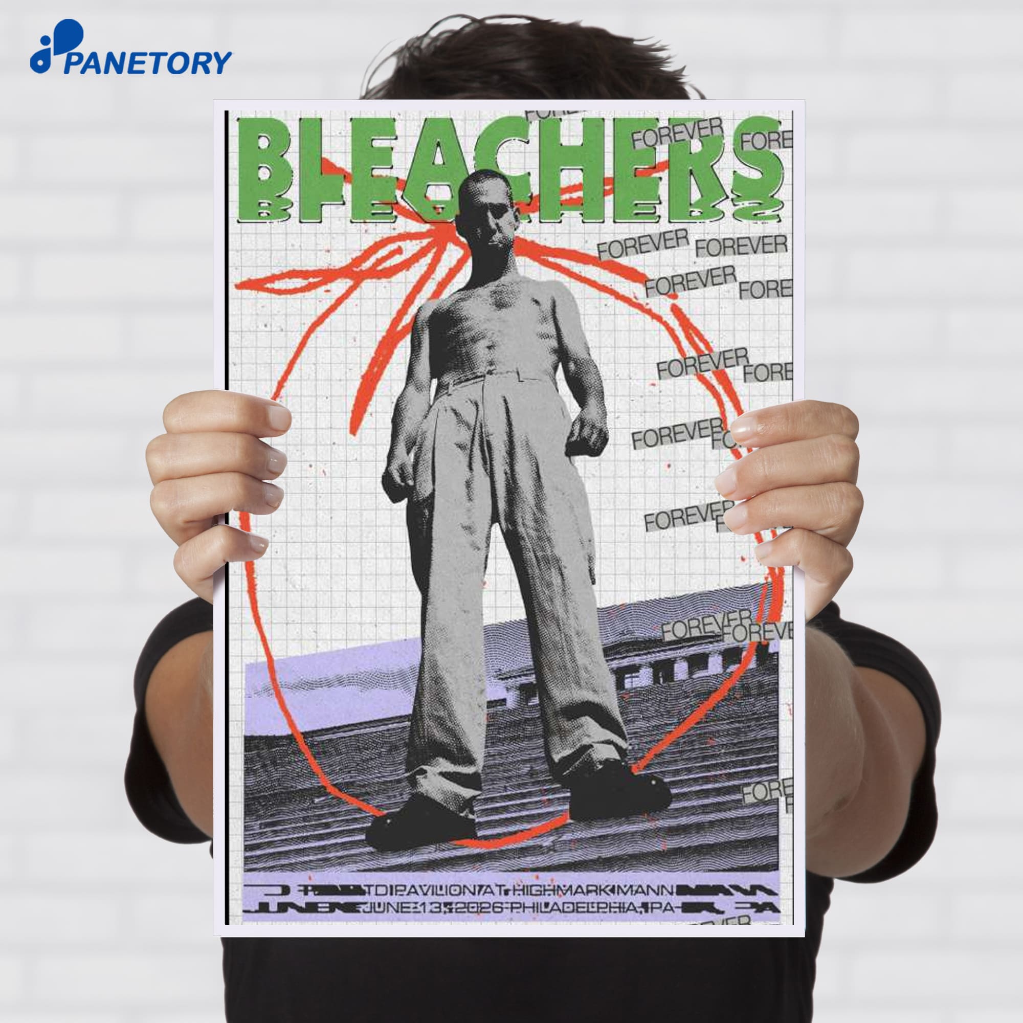 Bleachers Philadelphia Td Pavilion Highmark Mann Jun 13 2026 Poster Bleachers Philadelphia Td Pavilion Highmark Mann Jun 13 2026 Poster