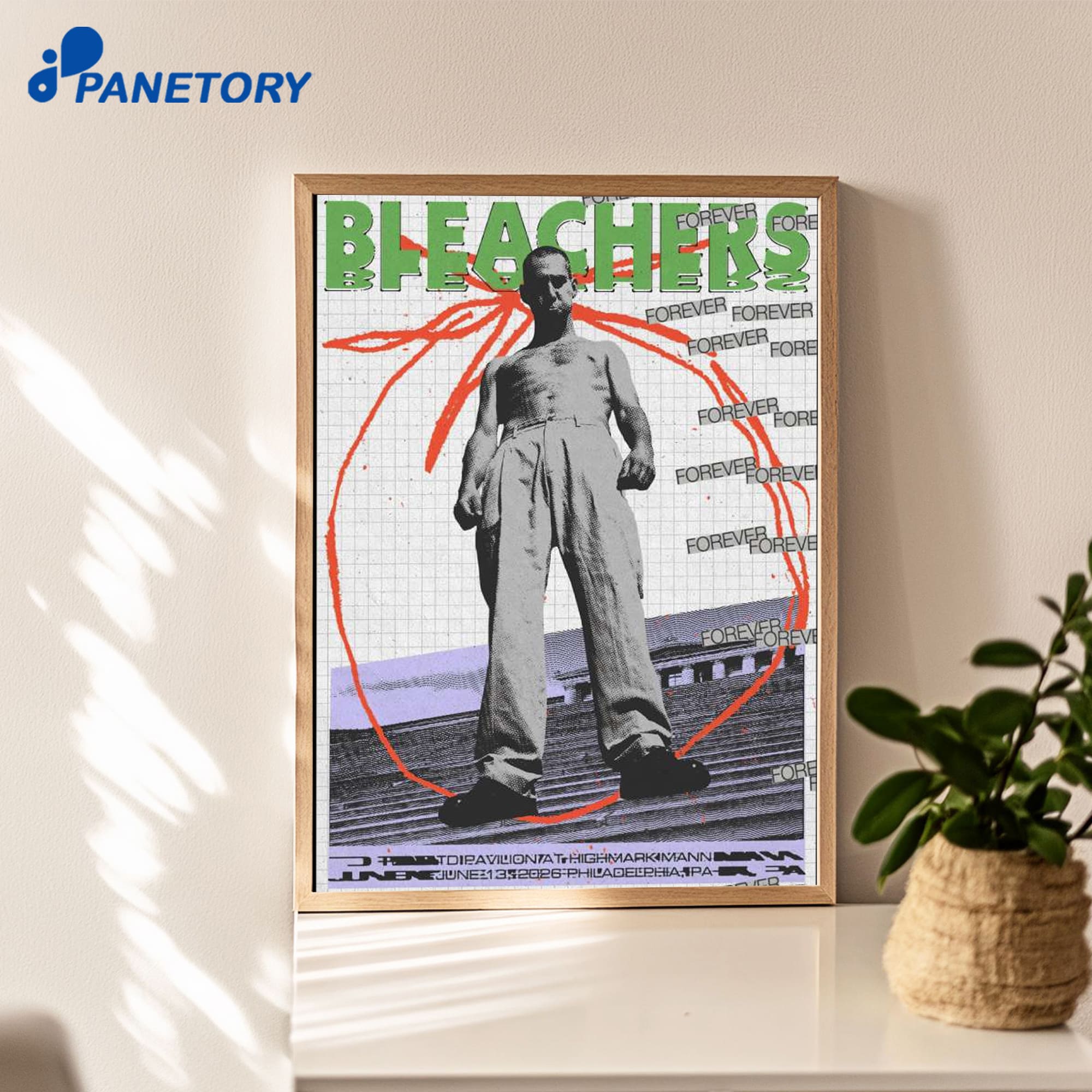 Bleachers Philadelphia Td Pavilion Highmark Mann Jun 13 2026 Poster Bleachers Philadelphia Td Pavilion Highmark Mann Jun 13 2026 Poster