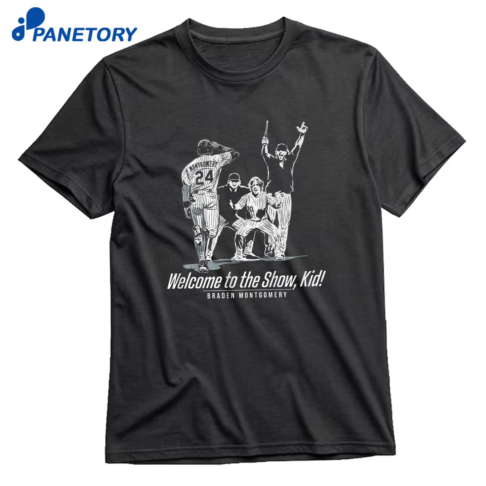 Braden Montgomery Welcome To The Show Kid T-Shirt 8 Braden Montgomery Welcome To The Show Kid T-Shirt 1