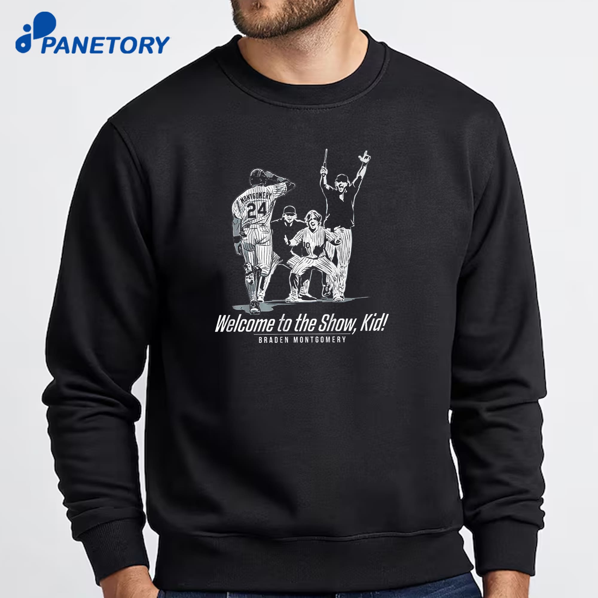 Braden Montgomery Welcome To The Show Kid T-Shirt 6 Braden Montgomery Welcome To The Show Kid T-Shirt 2