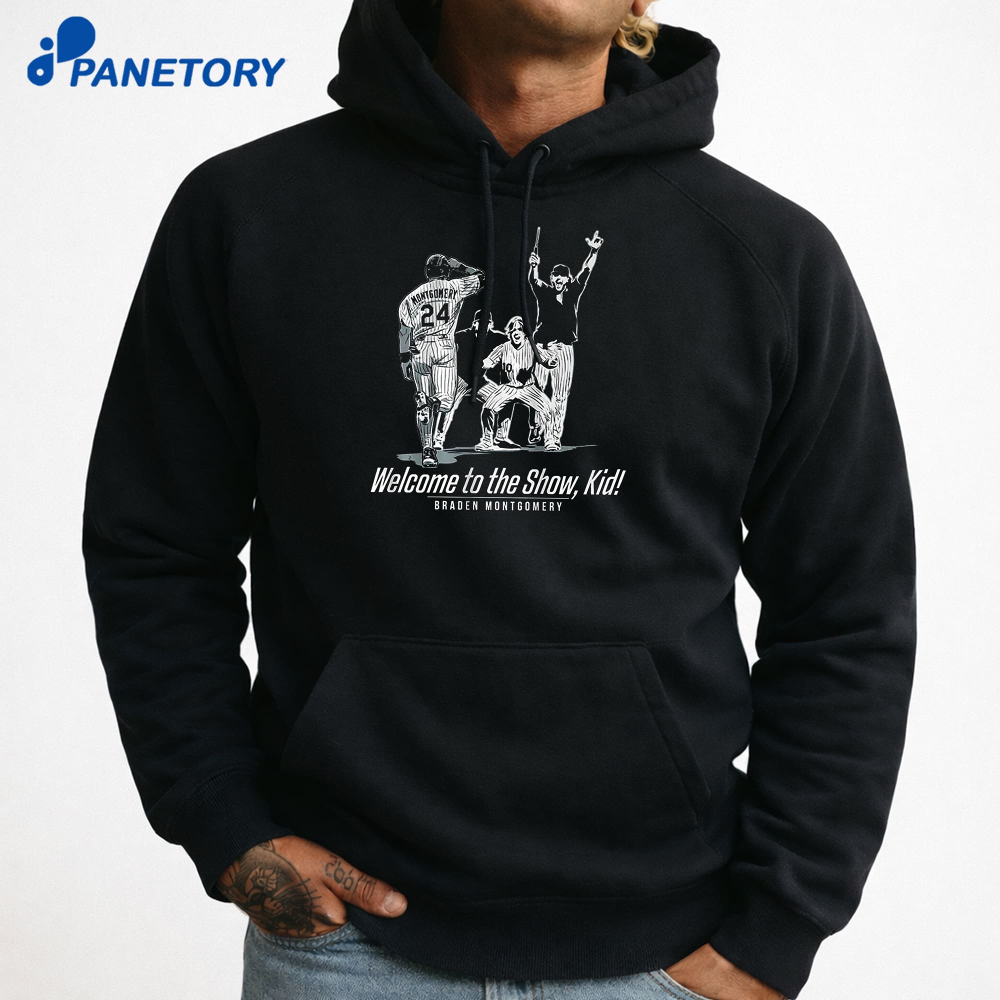 Braden Montgomery Welcome To The Show Kid T-Shirt 7 Braden Montgomery Welcome To The Show Kid T-Shirt 3