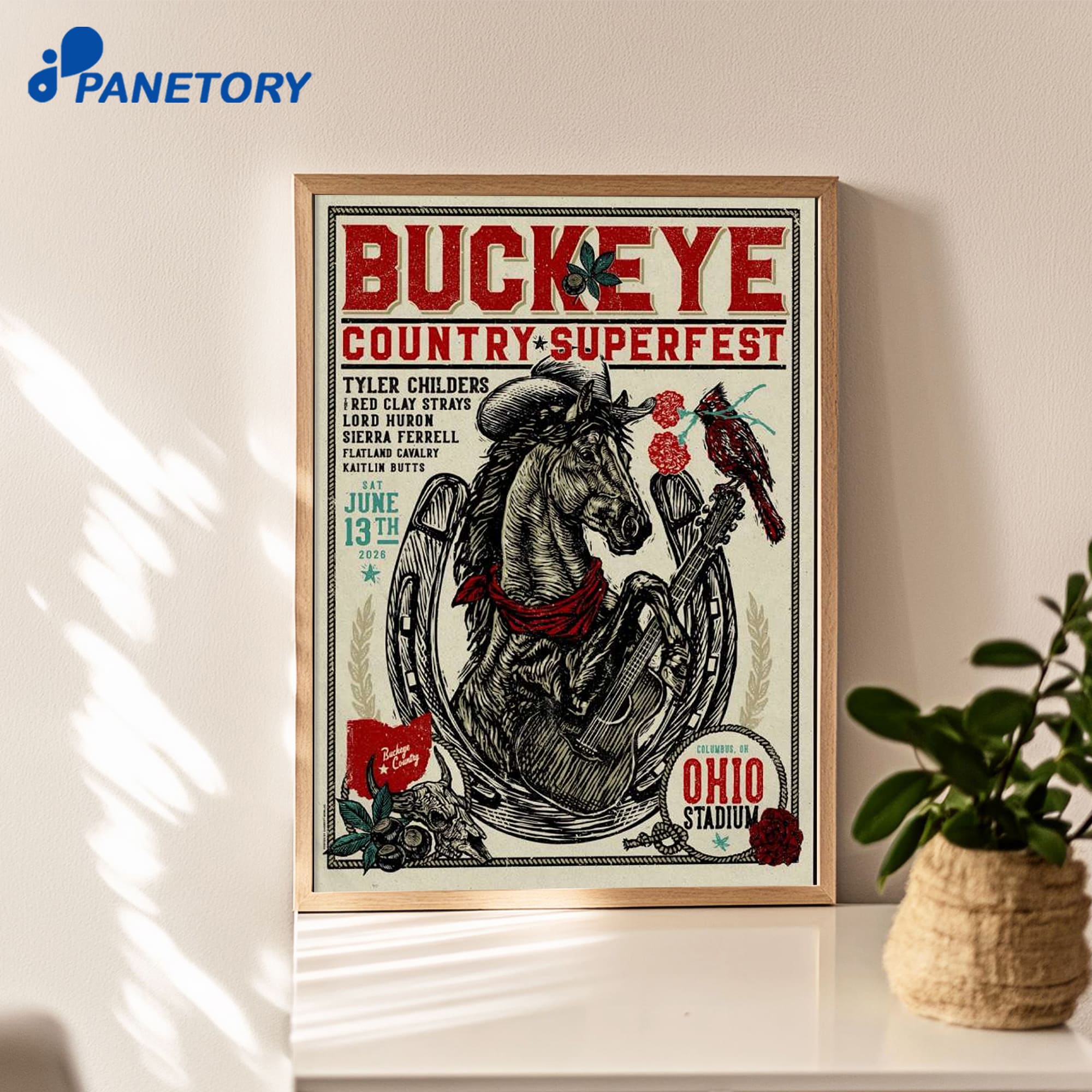 Buckeye Country Superfest Columbus Oh Jun 13 2026 Poster Buckeye Country Superfest Columbus Oh Jun 13 2026 Poster