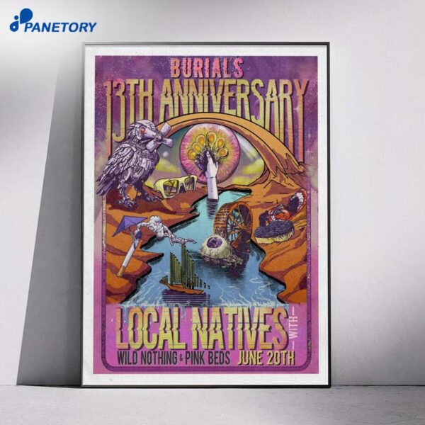 Burial's 13th Anniversary Poster