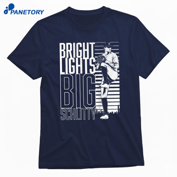 Cam Schlittler Bright Lights, Big Schlitty T-Shirt