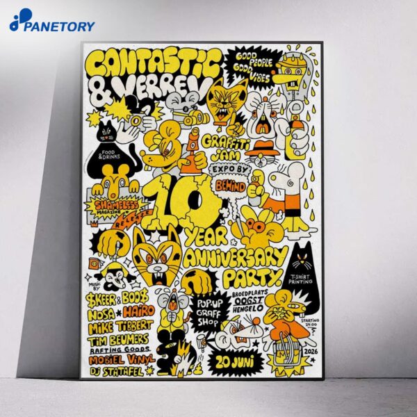 Cantastic Oogst Jun 20 2026 Poster