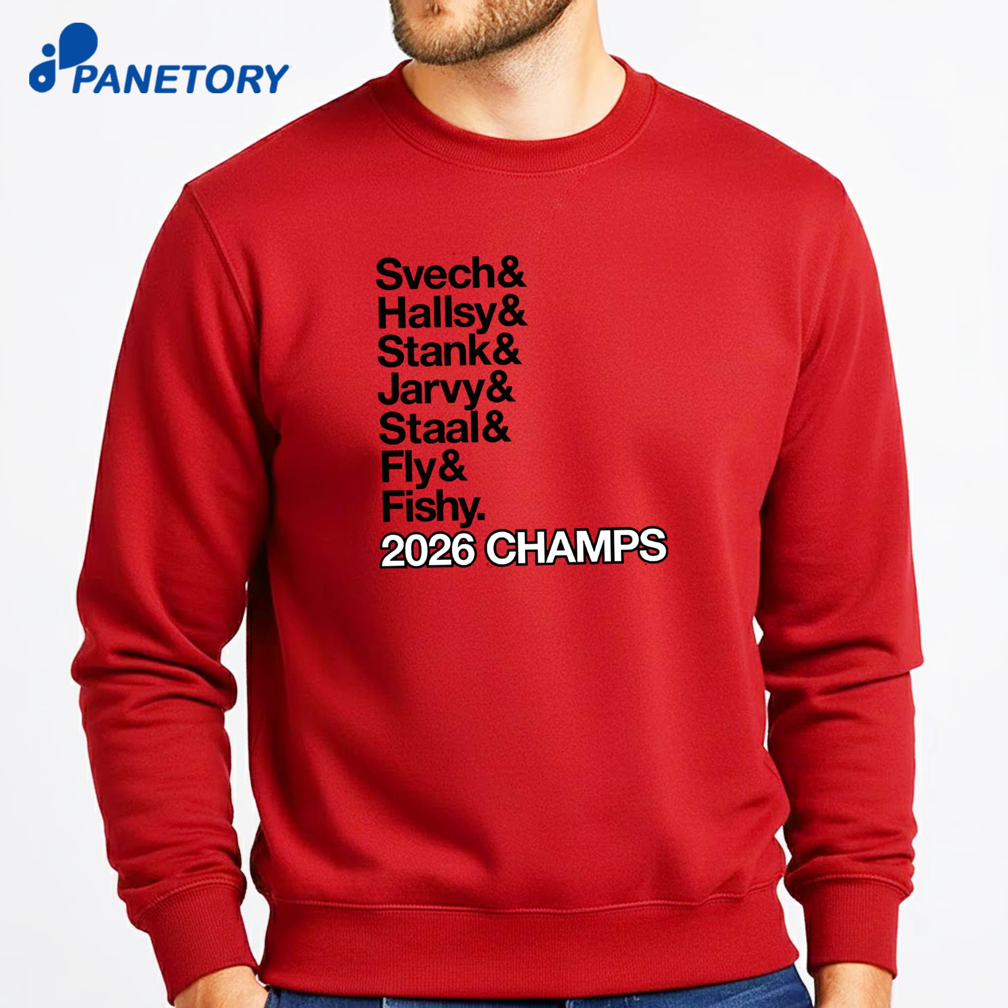 Carolina Hockey Ampersand Champs Svech &Amp; Hallsy &Amp; Stank &Amp; Jarvy &Amp; Staal &Amp; Fly &Amp; Fishy T-Shirt 6 Carolina Hockey Ampersand Champs Svech & Hallsy & Stank & Jarvy & Staal & Fly & Fishy T-Shirt 2